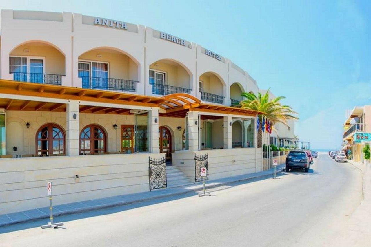 Anita Beach Hotel- Adults Only Réthimno Kültér fotó