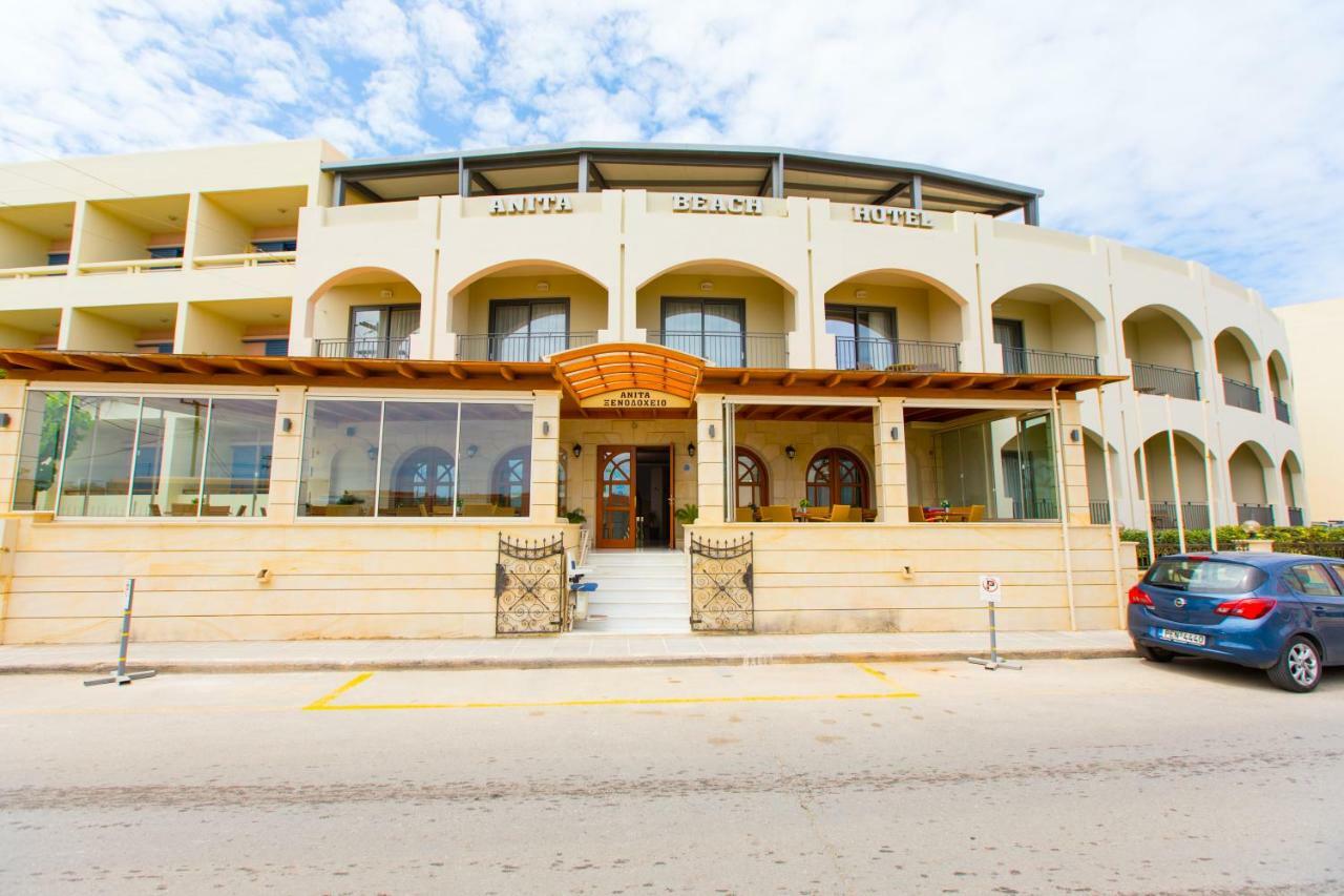 Anita Beach Hotel- Adults Only Réthimno Kültér fotó